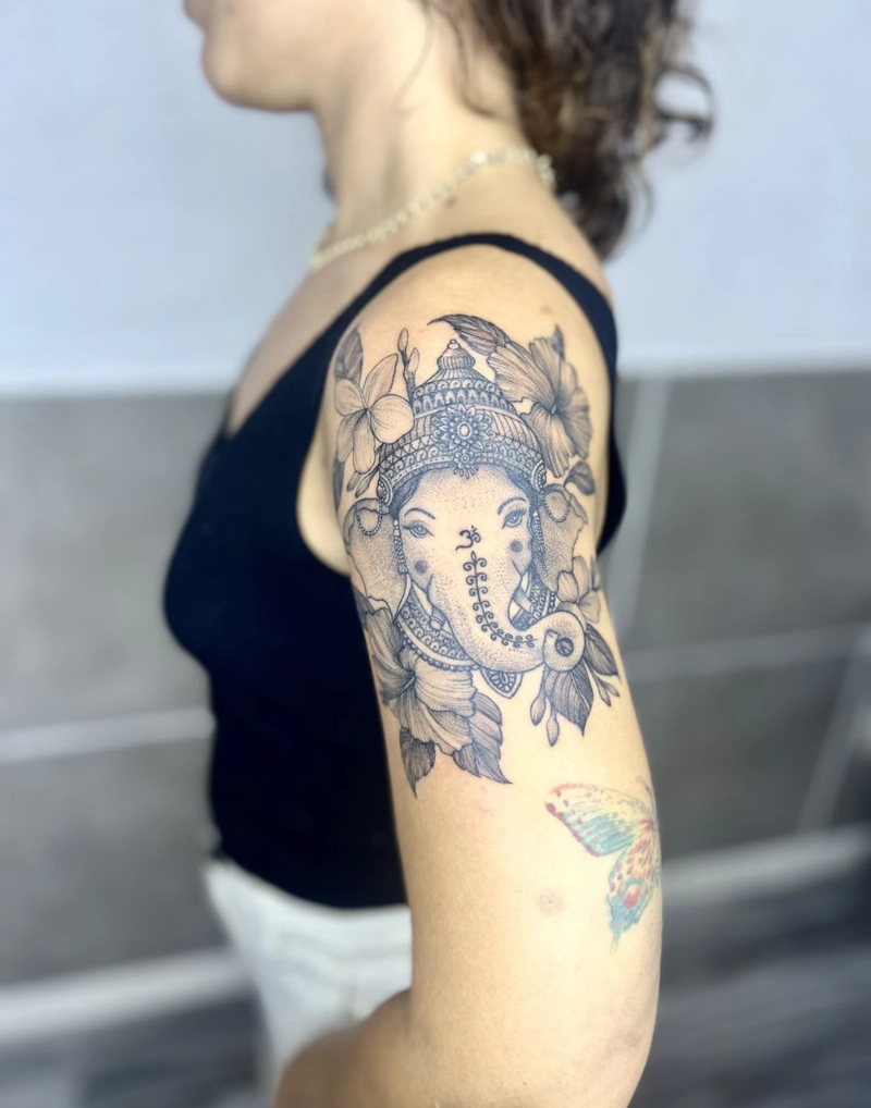 Hình xăm Phật Quan Âm phong thủy