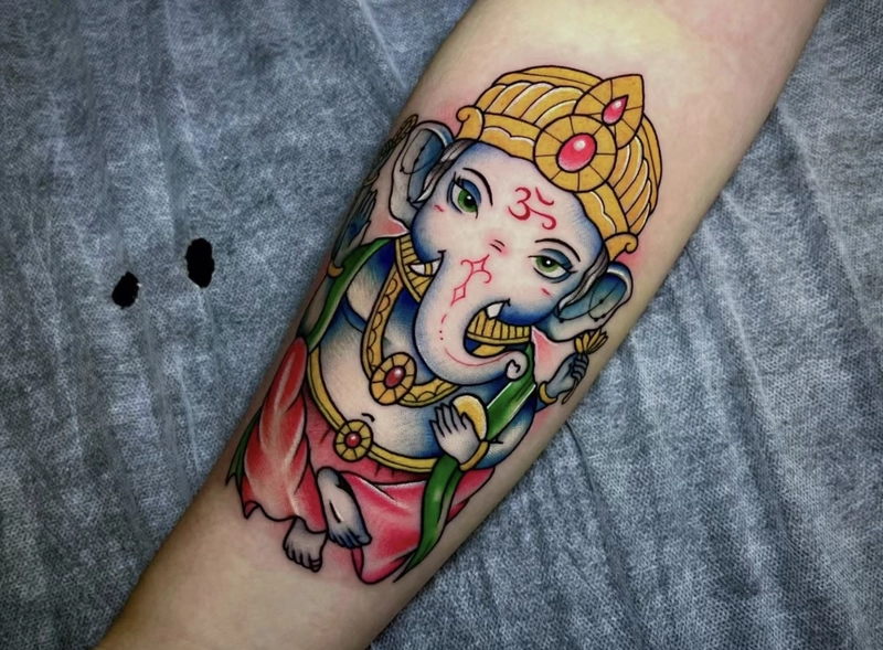 Hình xăm Phật phong thủy mang năng lượng tích cực nghệ thuật