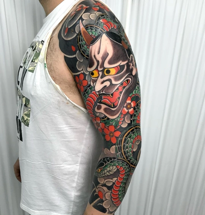 Hình xăm Tỳ Hưu hợp phong thủy