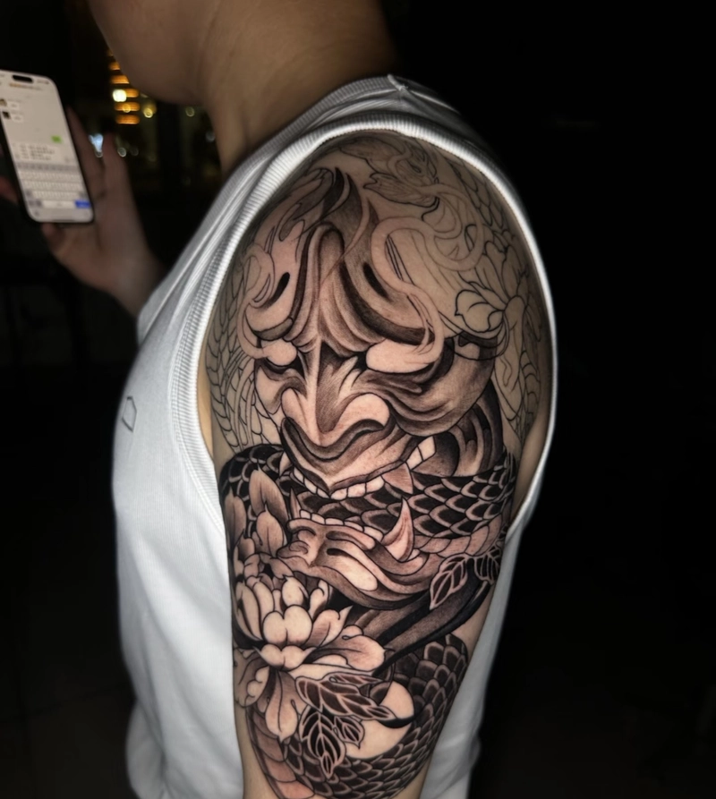 Hình xăm Tỳ Hưu nghệ thuật