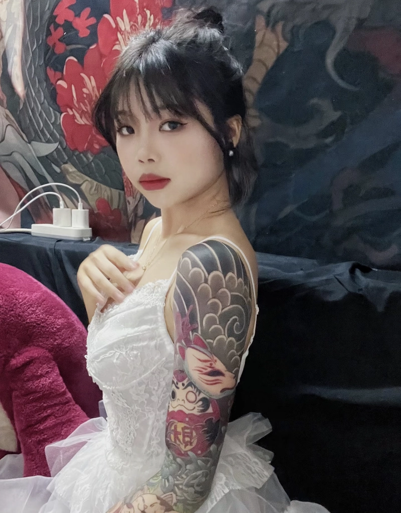 Hình xăm Tỳ Hưu ở tay