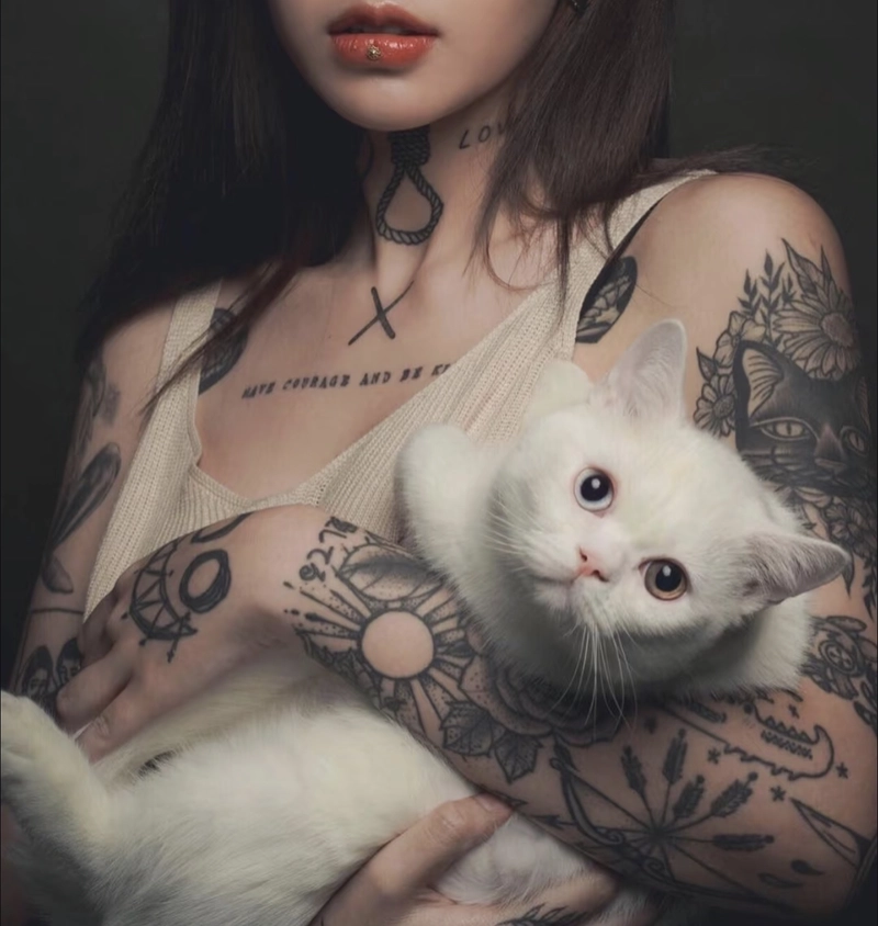 Hình xăm cá tính đẹp cho nữ độc đáo Hình xăm cá tính đẹp cho nữ độc đáo