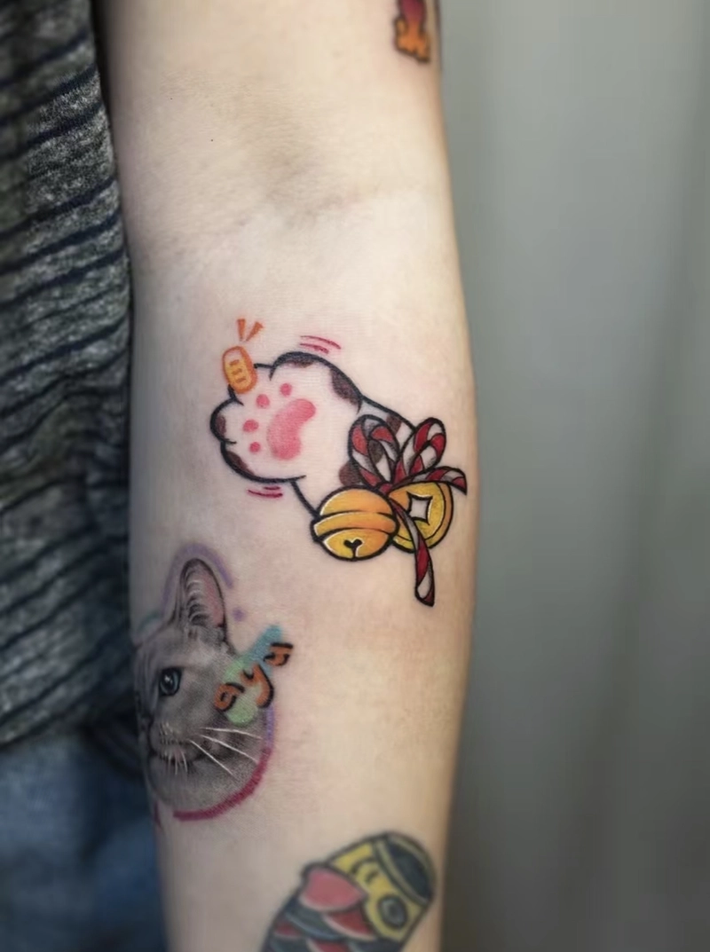 Hình xăm đồng tiền cổ 3D