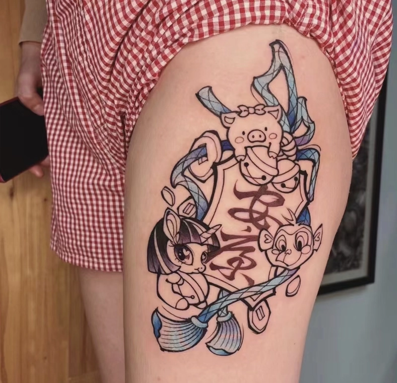 Hình xăm đồng tiền cổ hợp tuổi