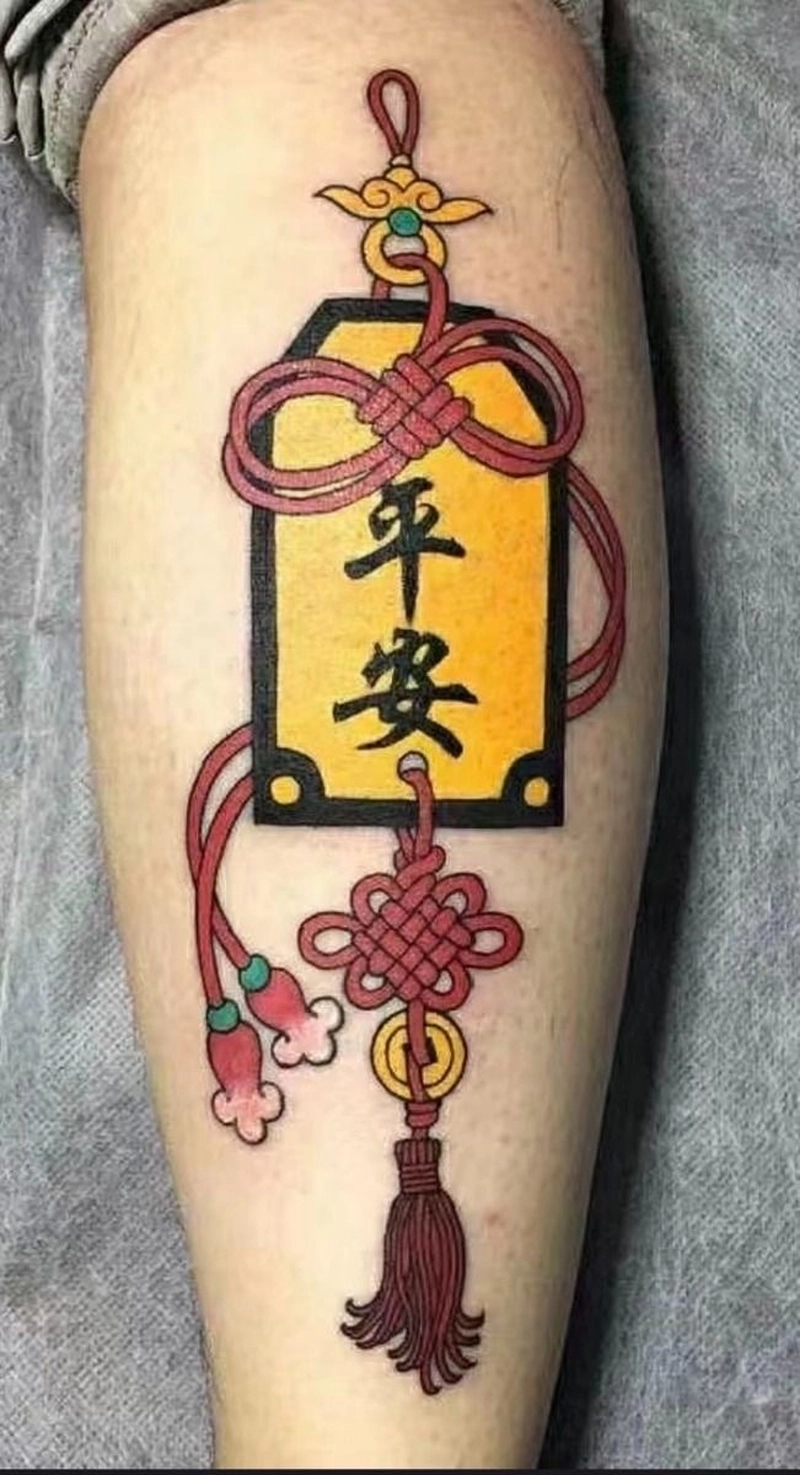 Hình xăm đồng tiền cổ mang tài vận