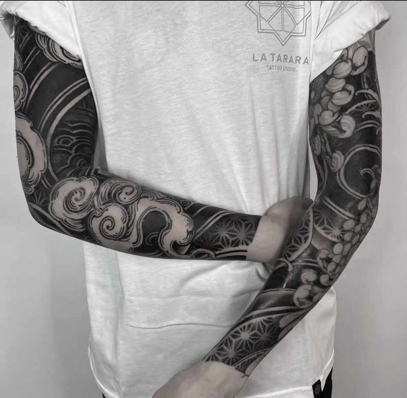 Hình xăm full tay biểu tượng sức mạnh cho nam độc đáo Hình xăm full tay biểu tượng sức mạnh cho nam độc đáo