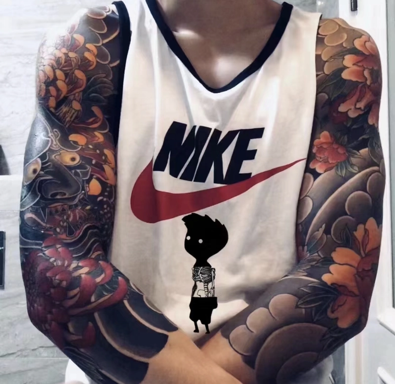 Hình xăm full tay màu cho nam siêu phẩm Hình xăm full tay màu cho nam siêu phẩm