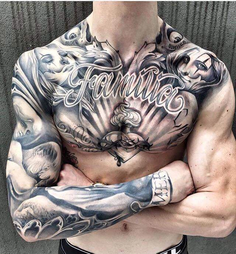 Hình xăm full tay phong cách Nhật Bản cho nam Hình xăm full tay phong cách Nhật Bản cho nam