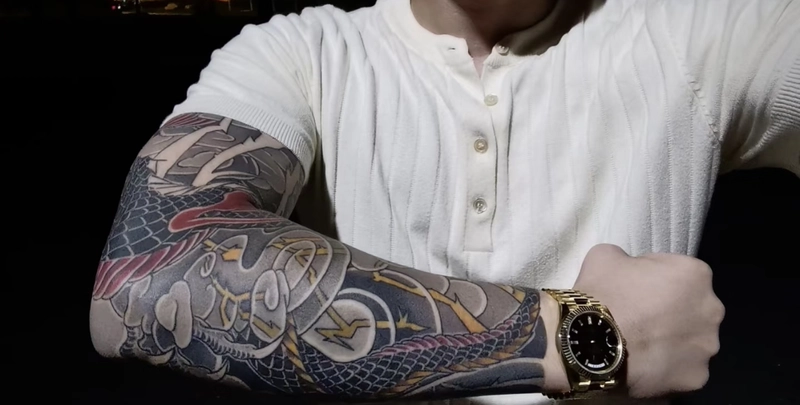 Hình xăm full tay Hình xăm full tay