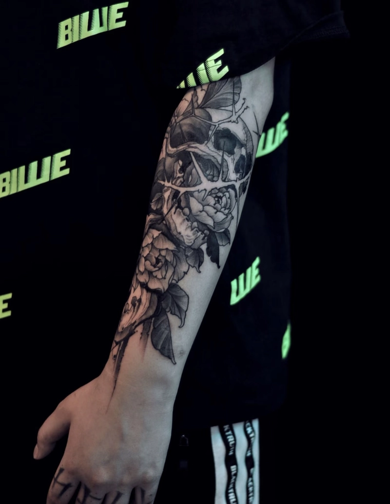 Hình xăm hay trên tay cho nam