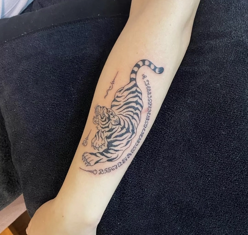 Hình xăm hổ đẹp