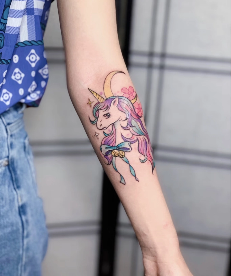 Hình xăm kỳ lân phong thủy hợp mệnh