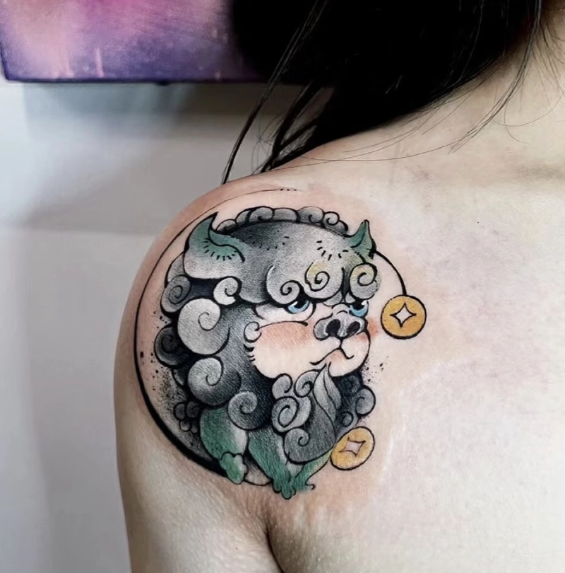 Hình xăm phong thủy hình phượng hoàng