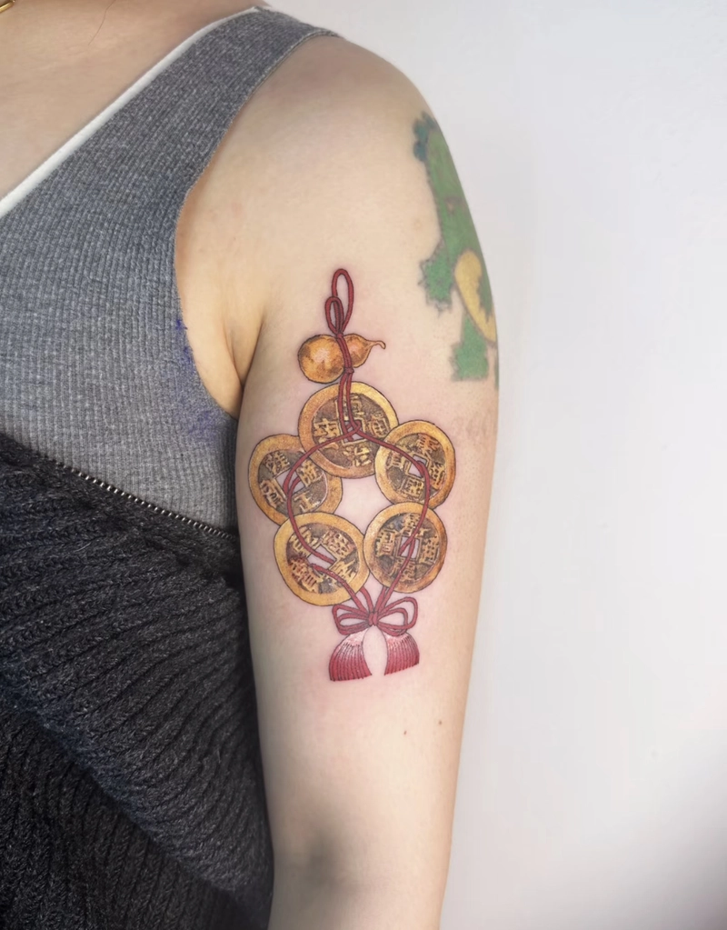 Hình xăm phong thủy kích tài vận