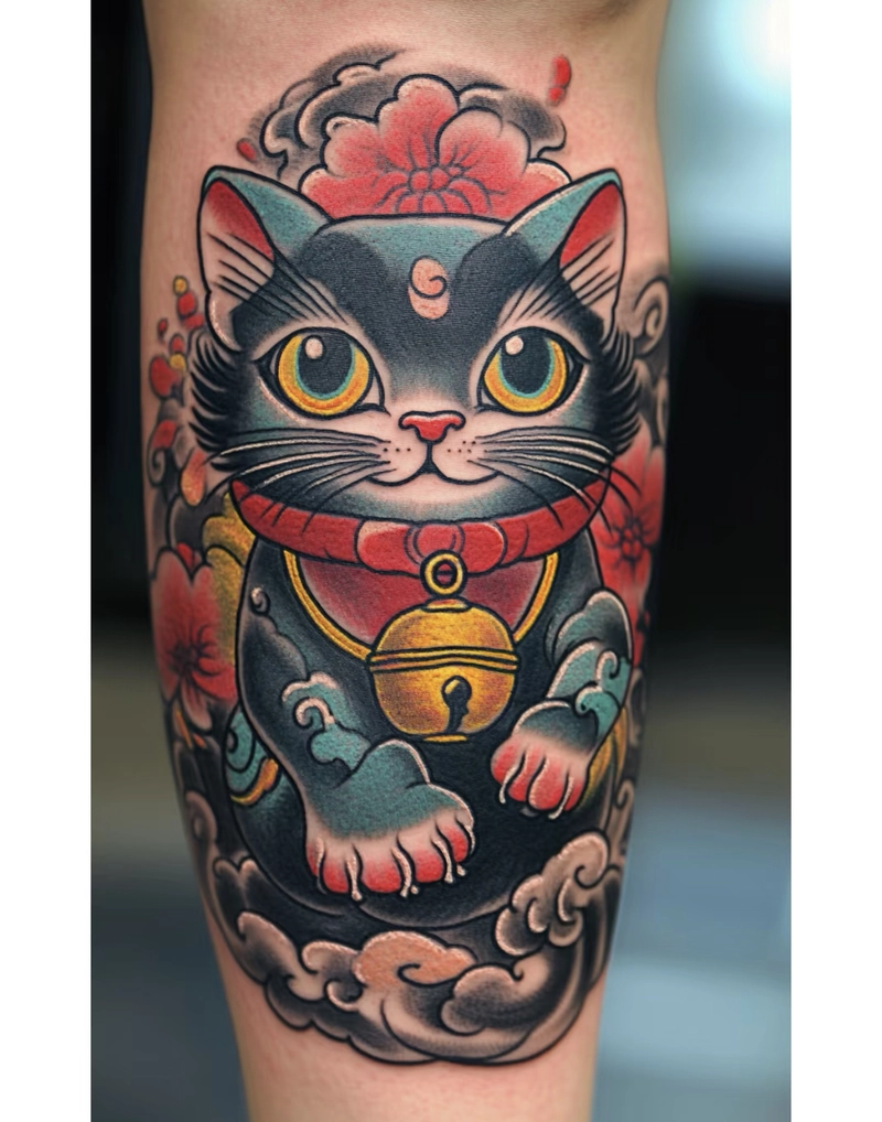 Hình xăm phong thủy mang phú quý trọn đời