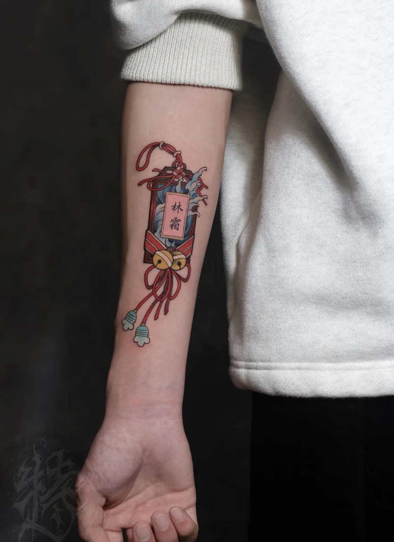 Hình xăm phong thủy nhỏ kín đáo