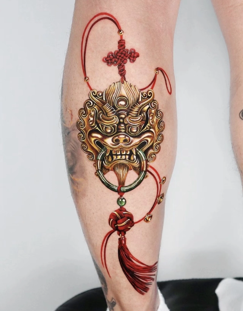 Hình xăm phong thủy thịnh vượng