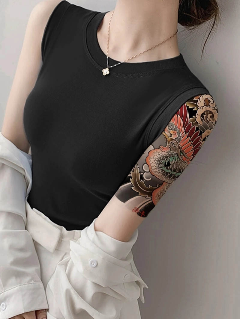 Hình xăm phượng hoàng lửa tượng trưng sức mạnh