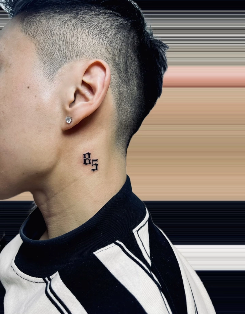 Hình xăm rồng ở cổ cho nam Hình xăm rồng ở cổ cho nam