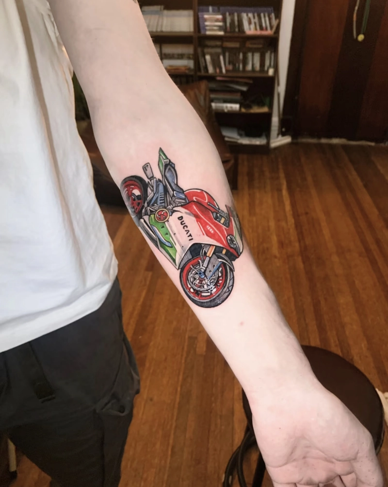 Hình xăm tay áo (phủ toàn tay) cho nam