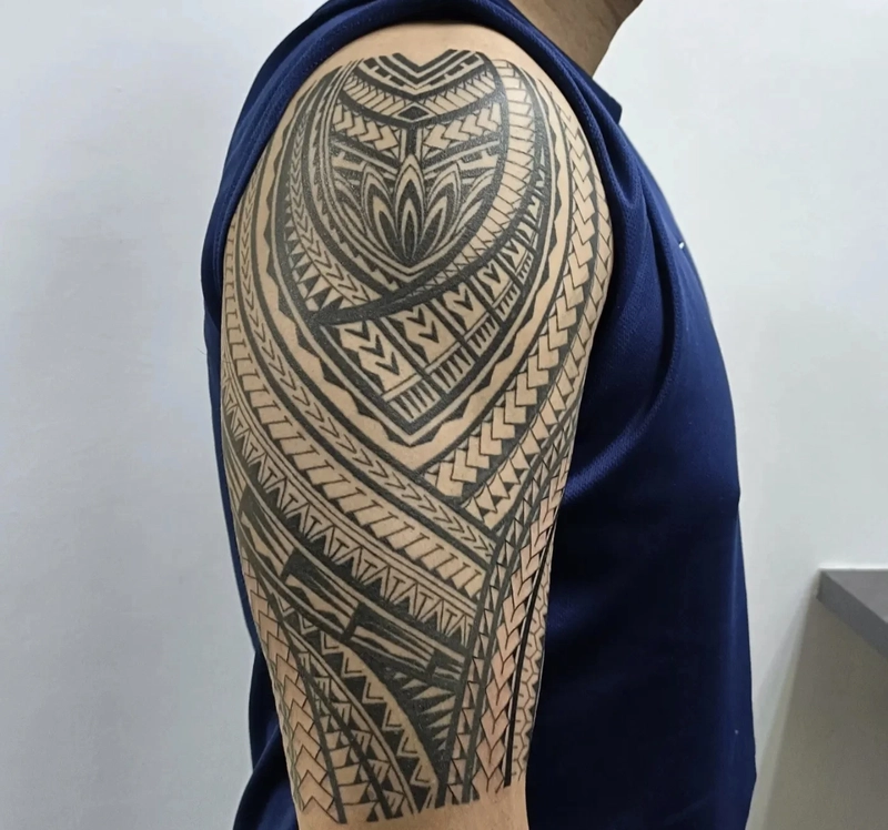 Hình xăm tribal thể hiện cá tính nam