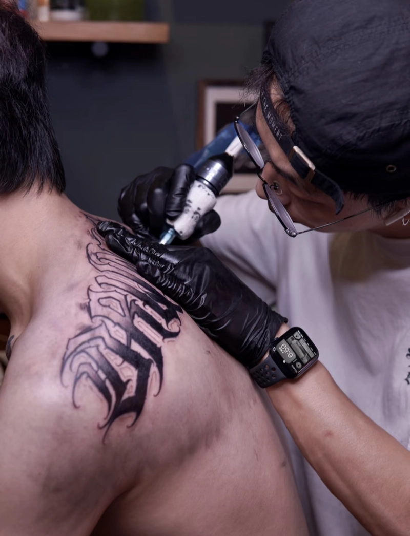 hình đẹp xăm ở vai