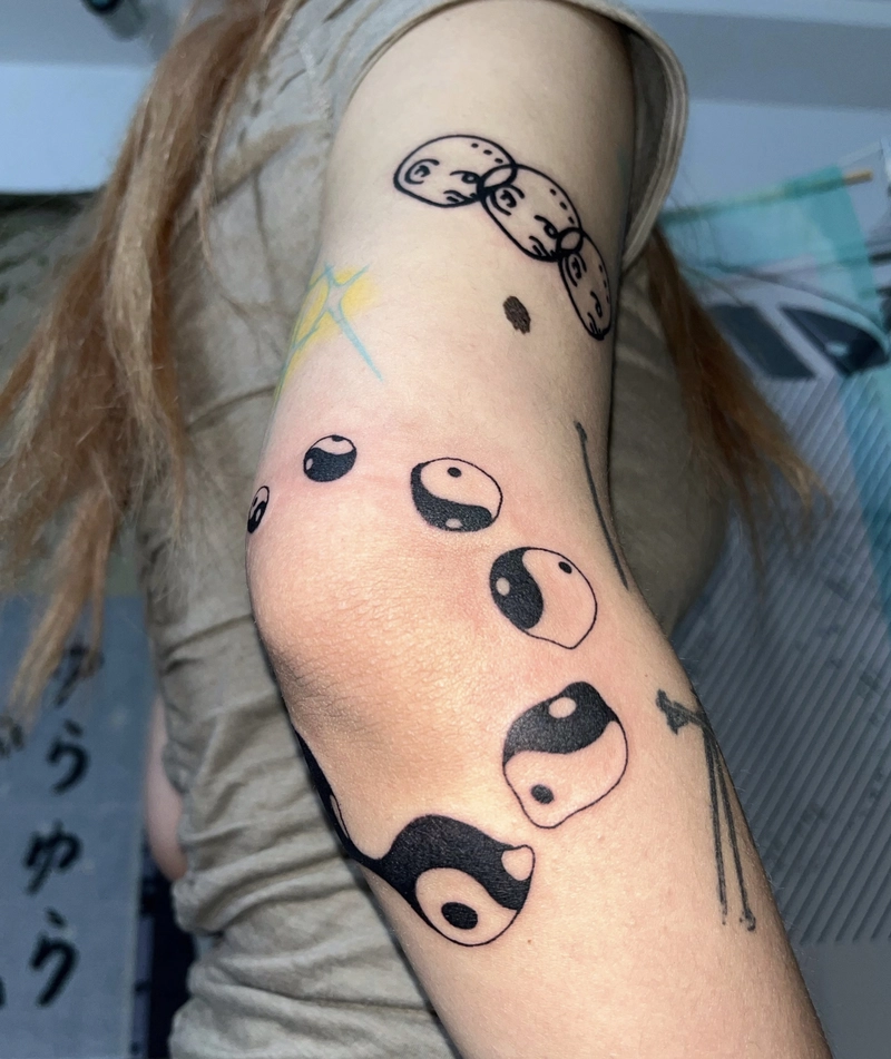 hình xăm bát quái mang nét đẹp cổ điển và quyền lực