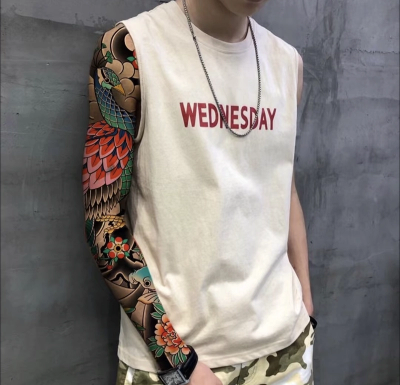 hình xăm cả cánh tay nam