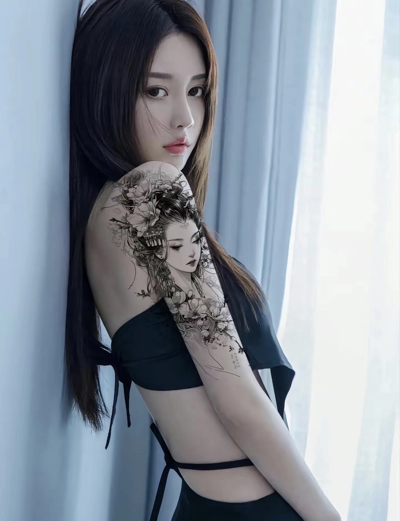 hình xăm cá tính ấn tượng cho nữ hình xăm cá tính ấn tượng cho nữ