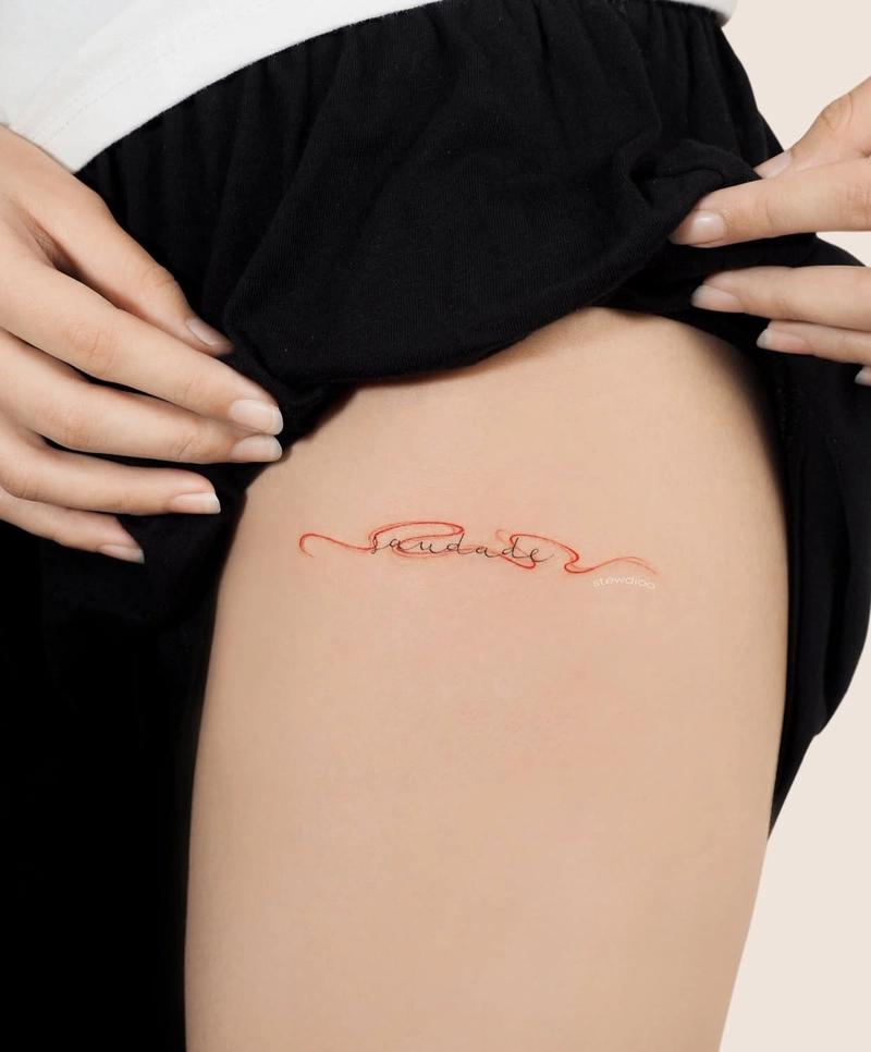 hình xăm chữ Latin ý nghĩa cho nữ