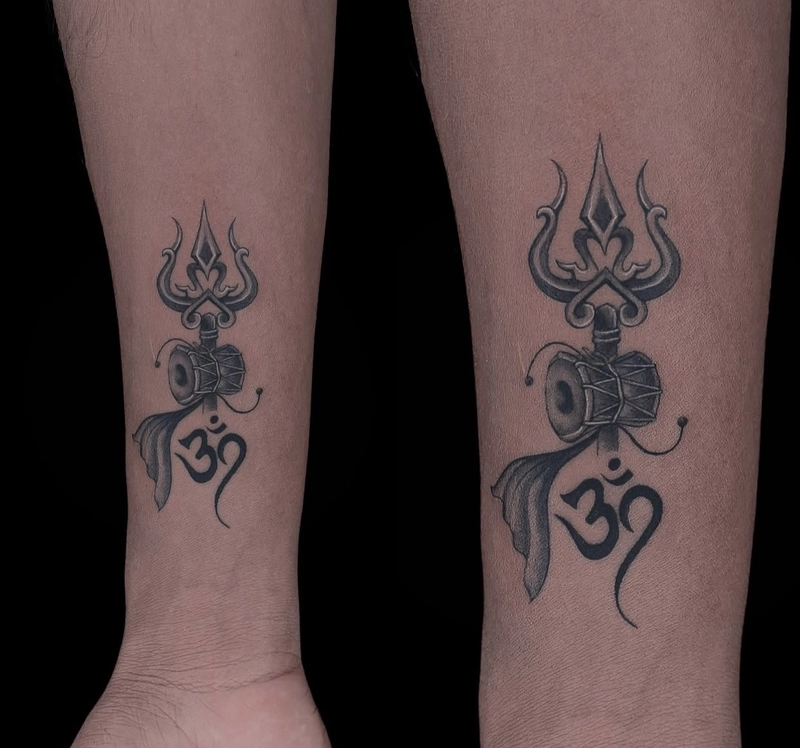 hình xăm chữ Om thể hiện sự tự do tinh thần