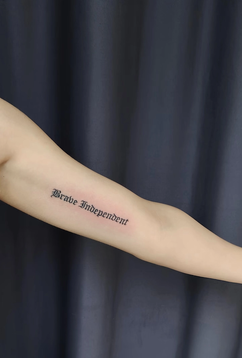 hình xăm chữ đẹp về tình yêu cho nam