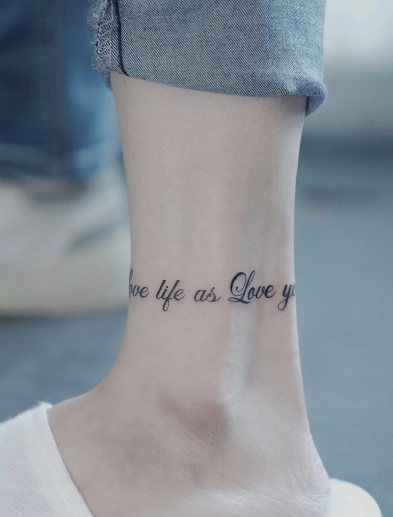 hình xăm chữ dịu dàng hình xăm chữ dịu dàng