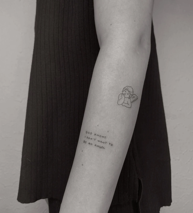 hình xăm chữ nhẹ nhàng tinh tế hình xăm chữ nhẹ nhàng tinh tế