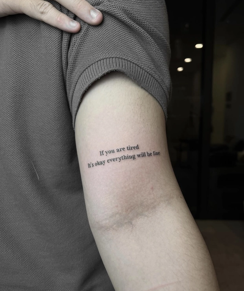 hình xăm chữ nhỏ đẹp cho nam