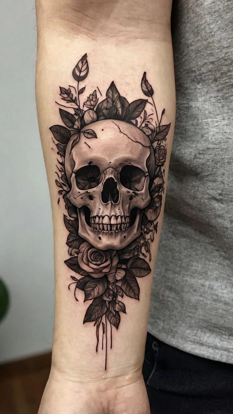 hình xăm đầu lâu hình xăm đầu lâu