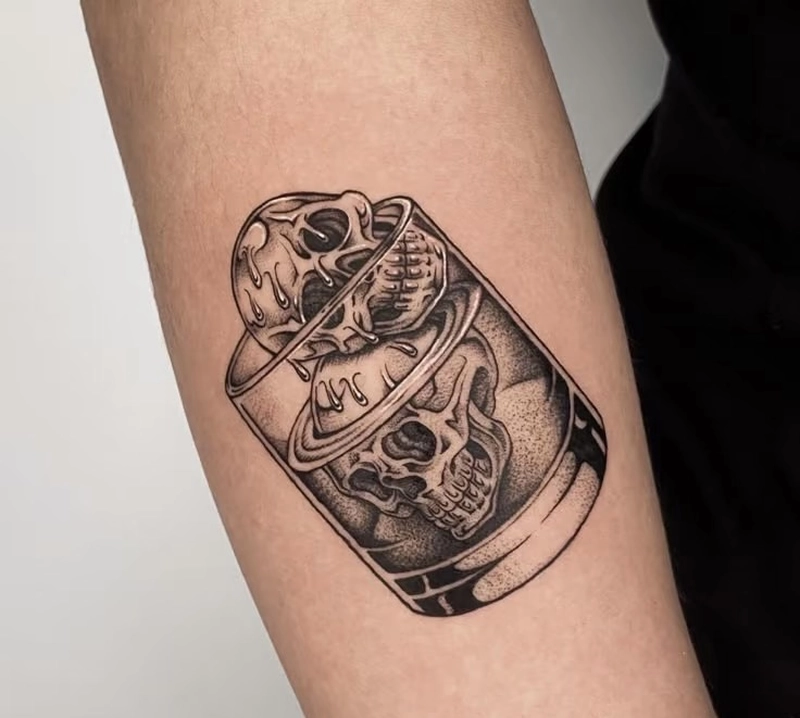 hình xăm đầu lâu hợp mệnh