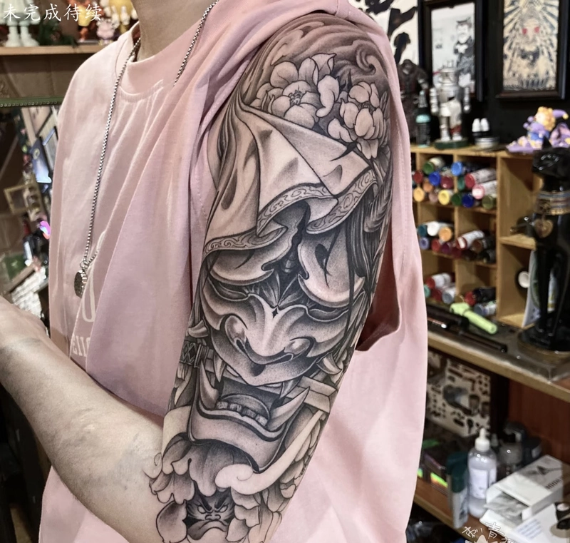 hình xăm đầu lâu kiểu Nhật