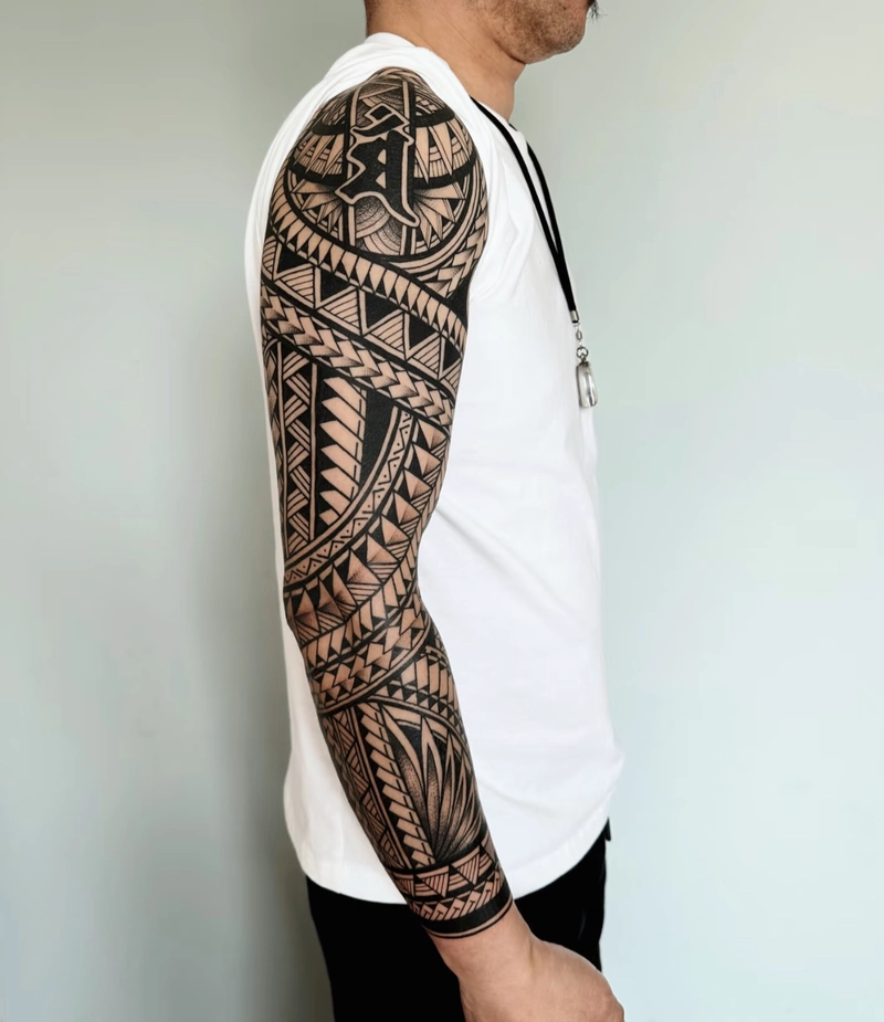 hình xăm đẹp cánh tay nam