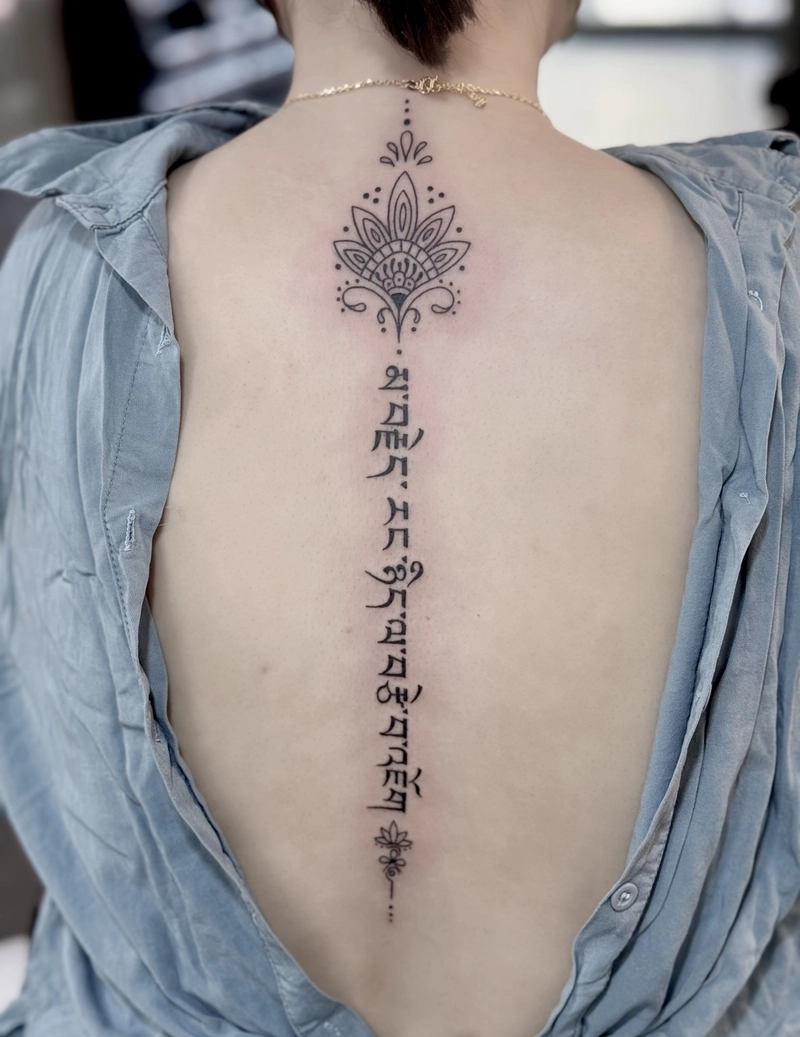 hình xăm độc lạ kiểu Hàn cho nữ