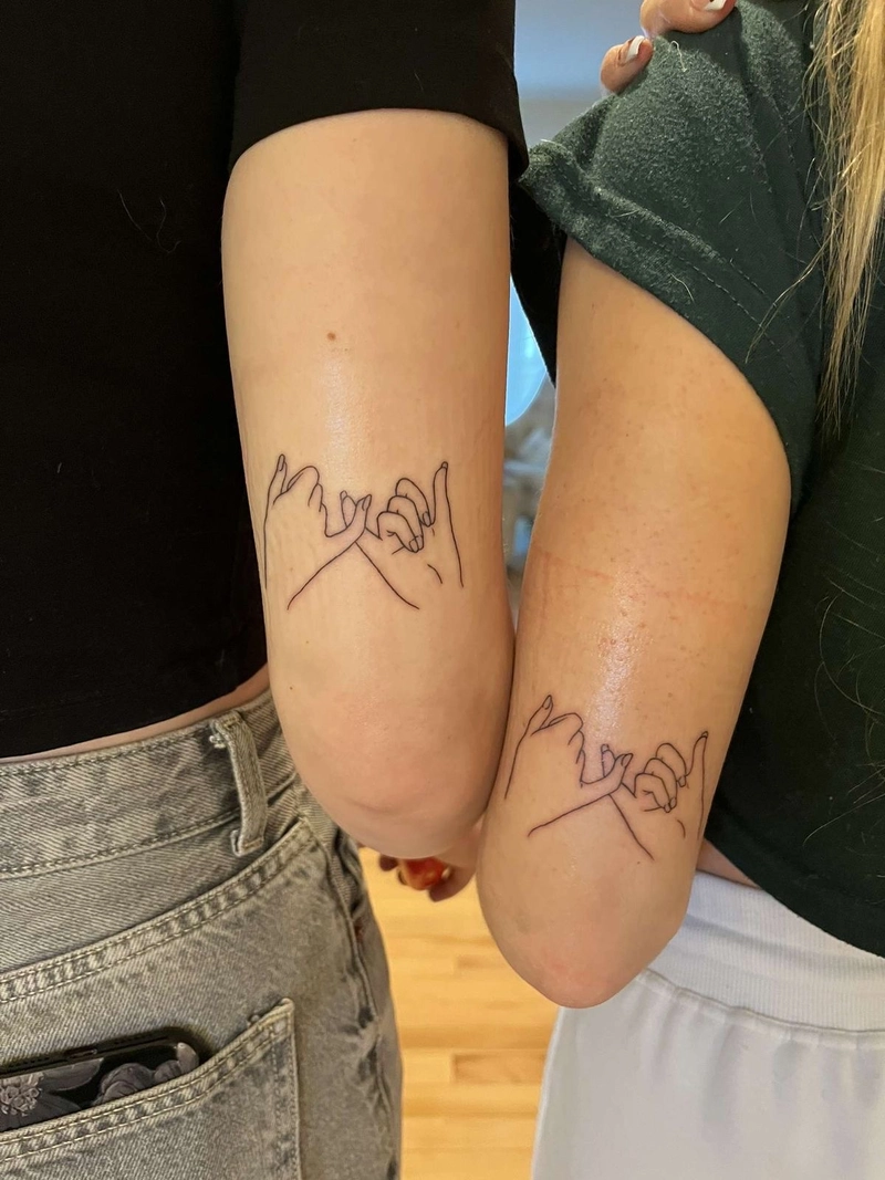 hình xăm đôi cho nữ