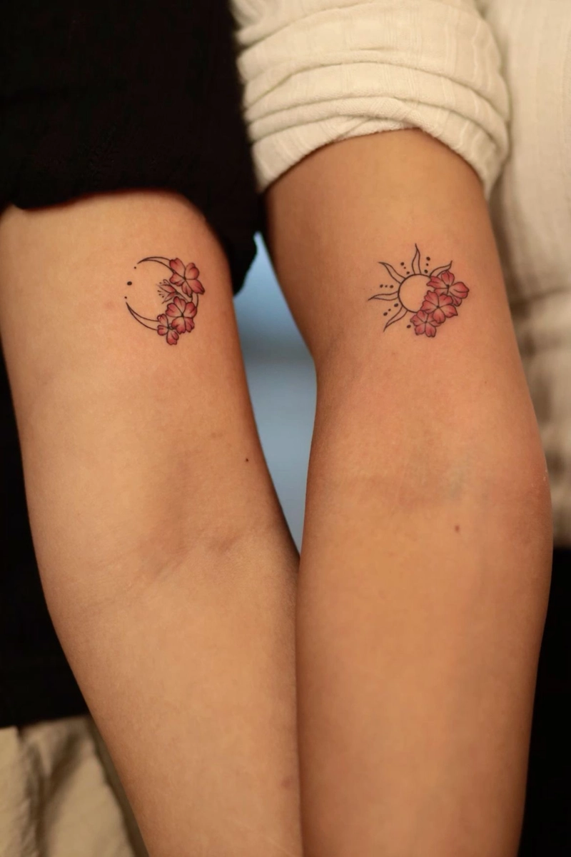 hình xăm đôi nữ đẹp