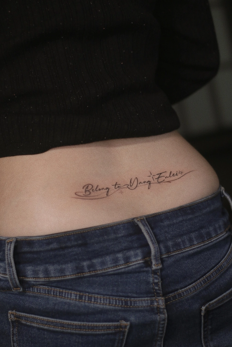 hình xăm eo ý nghĩa cho nữ