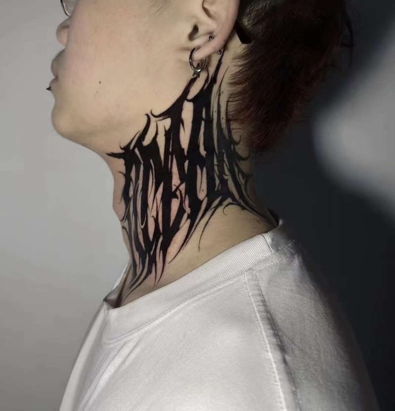 hình xăm full cổ hình xăm full cổ