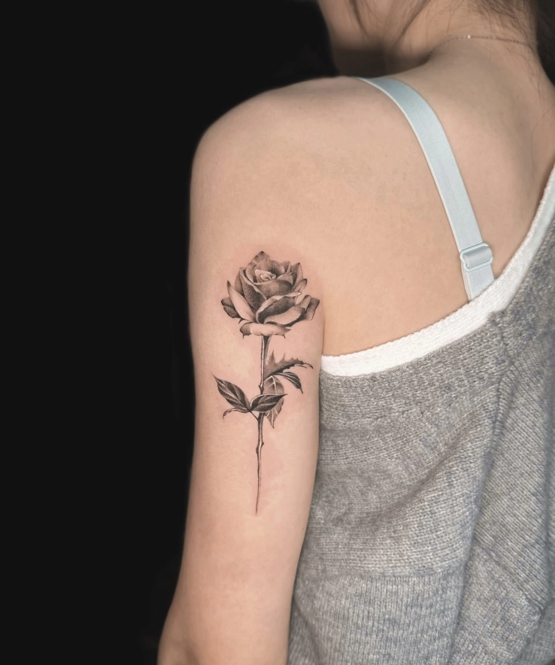 hình xăm hoa hồng sáng tạo hình xăm hoa hồng sáng tạo