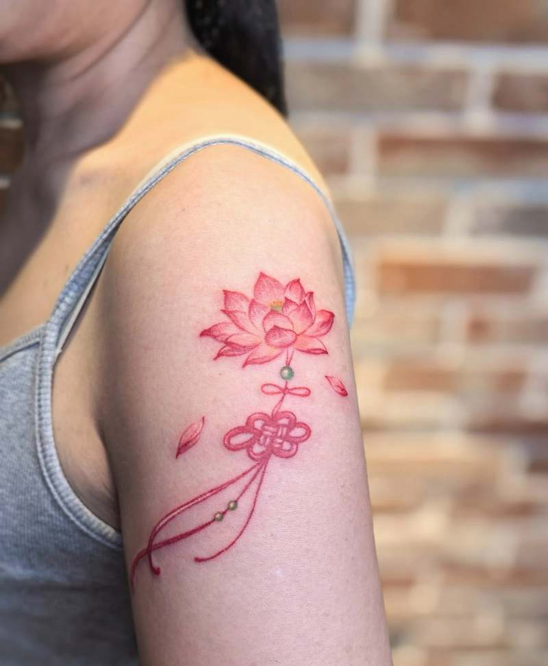 hình xăm hoa sen ý nghĩa