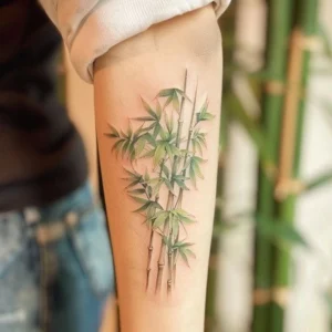 hình xăm hợp mệnh mộc tay