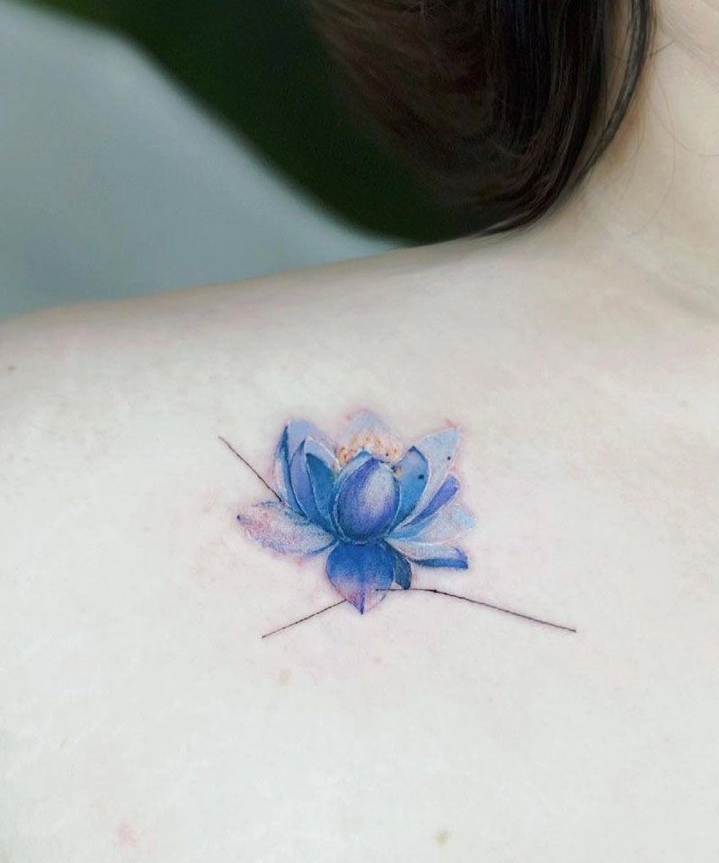 hình xăm hợp mệnh thuỷ ở vai(1)