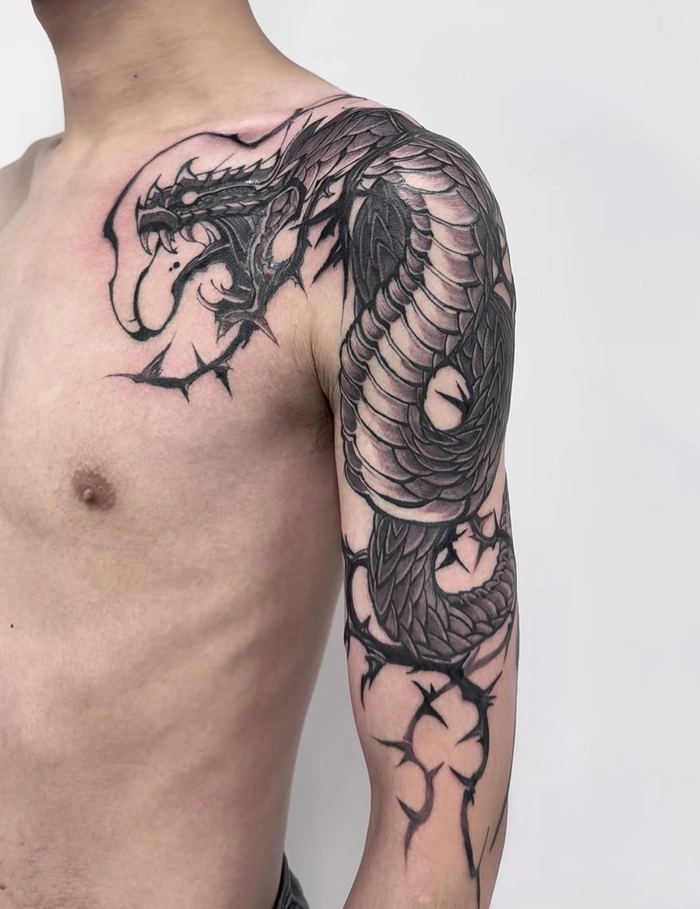 hình xăm hợp tuổi giúp gắn kết giữa bản mệnh và yếu tố tự nhiên