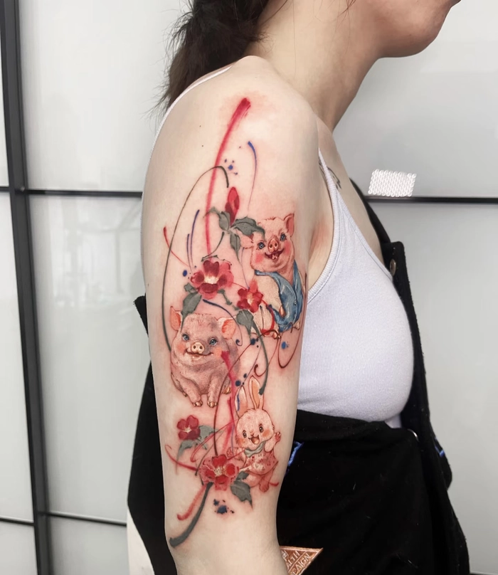 hình xăm hợp tuổi giúp hóa giải vận hạn và tăng cường may mắn